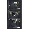 MouldKing 14032 Mould King 14032 SÚNG TRƯỜNG TẤN CÔNG DY-01 bộ đồ chơi xếp lắp ráp ghép mô hình Military Army DY-01 ASSAULT RIFLE Quân Sự Bộ Đội 2848 khối