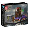 MouldKing 24063 Mould King 24063 MINI WORLD RAMBO MAVERICKS STO TRÊN ĐƯỜNG PHỐ WASTELAND bộ đồ chơi xếp lắp ráp ghép mô hình Racers HURACAN STO OF WASTELAND STREET Đua Tốc Độ 601 khối