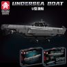 LE YI 66078 TÀU NGẦM HÌNH CHỮ TRONG THẾ CHIẾN II bộ đồ chơi xếp lắp ráp ghép mô hình Military Army UNDERSEA BOAT Quân Sự Bộ Đội 738 khối