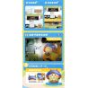TOP TOY TC1737 1737 LITTLE PARROT BEBE TIME TRAIN COFFEE CART bộ đồ chơi xếp lắp ráp ghép mô hình 400 khối