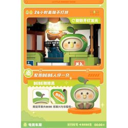 TOP TOY TC1738 1738 LITTLE PARROT BEBE TIME TRAIN E-SPORTS CAR bộ đồ chơi xếp lắp ráp ghép mô hình 400 khối