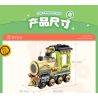 TOP TOY TC1738 1738 LITTLE PARROT BEBE TIME TRAIN E-SPORTS CAR bộ đồ chơi xếp lắp ráp ghép mô hình 400 khối
