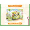 TOP TOY TC1738 1738 LITTLE PARROT BEBE TIME TRAIN E-SPORTS CAR bộ đồ chơi xếp lắp ráp ghép mô hình 400 khối