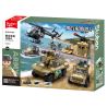 SLUBAN M38-B1254 B1254 1254 M38B1254 38-B1254 FU MENGCHENG HOẠT ĐỘNG TẤN CÔNG CHUNG A bộ đồ chơi xếp lắp ráp ghép mô hình Military Army Quân Sự Bộ Đội 744 khối