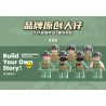 SLUBAN M38-B1254 B1254 1254 M38B1254 38-B1254 FU MENGCHENG HOẠT ĐỘNG TẤN CÔNG CHUNG A bộ đồ chơi xếp lắp ráp ghép mô hình Military Army Quân Sự Bộ Đội 744 khối