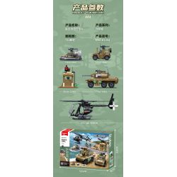 SLUBAN M38-B1254 B1254 1254 M38B1254 38-B1254 FU MENGCHENG HOẠT ĐỘNG TẤN CÔNG CHUNG A bộ đồ chơi xếp lắp ráp ghép mô hình Military Army Quân Sự Bộ Đội 744 khối