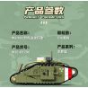 SLUBAN M38-B1296 B1296 1296 M38B1296 38-B1296 FU MENGCHENG MARK VS TANK OFFENSIVE HOẠT ĐỘNG bộ đồ chơi xếp lắp ráp ghép mô hình Military Army Quân Sự Bộ Đội 516 khối