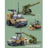 SLUBAN M38-B1255 B1255 1255 M38B1255 38-B1255 FU MENGCHENG IFR-D30S HOWITZER bộ đồ chơi xếp lắp ráp ghép mô hình Military Army Quân Sự Bộ Đội 138 khối