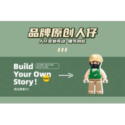 SLUBAN M38-B1255 B1255 1255 M38B1255 38-B1255 FU MENGCHENG IFR-D30S HOWITZER bộ đồ chơi xếp lắp ráp ghép mô hình Military Army Quân Sự Bộ Đội 138 khối