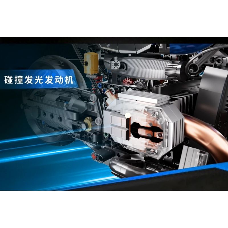 SHARP MODEL JIMULIANG PRODUCT 10546 ĐẦU MÁY TỐC ĐỘ LATTE 1 5 tỷ lệ 1:5 bộ đồ chơi xếp lắp ráp ghép mô hình Technic Kỹ Thuật Công Nghệ Cao Mô Hình Phương Tiện 1591 khối