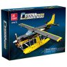 JIESTAR JJ9172 9172 MÁY BAY ÁNH SÁNG ĐA NĂNG MỘT ĐỘNG CƠ ĐƠN CESSNA 208 bộ đồ chơi xếp lắp ráp ghép mô hình Technic Kỹ Thuật Công Nghệ Cao Mô Hình Phương Tiện 739 khối