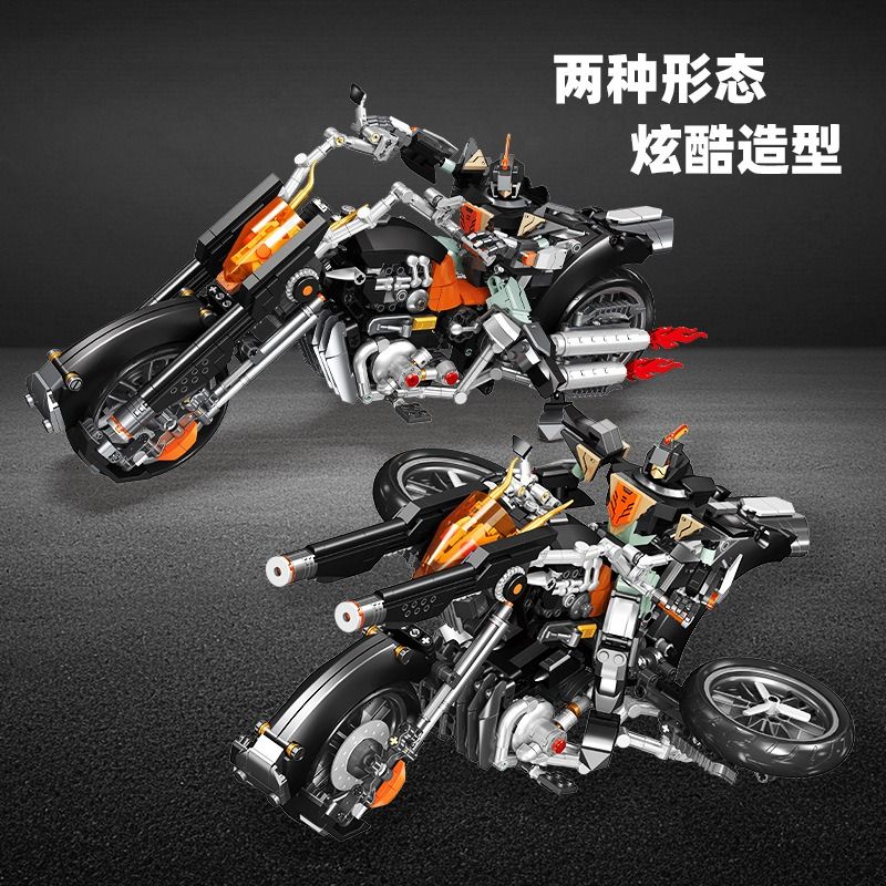 JIESTAR 58281 XE MÁY bộ đồ chơi xếp lắp ráp ghép mô hình BANDIT MOTORCYCLE 1298 khối