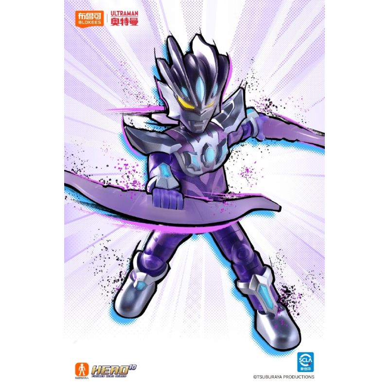 BLOKEES 73307 TÊN ULTRA TAME KEMEMORATIVE EDITION HEROES CLASSIC bộ đồ chơi xếp lắp ráp ghép mô hình Movie & Game Phim Và Trò Chơi