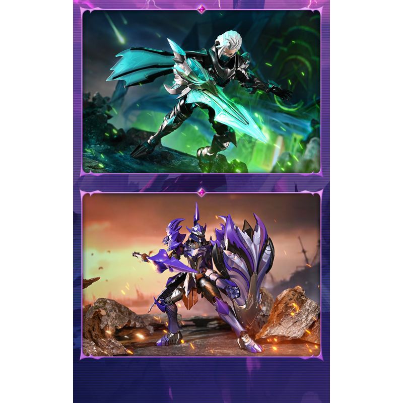 KEEPPLEY 78035 VIÊN ĐẠN THỨ 5 CỦA VUA VINH QUANG MECHA SUPER STAR EDITION LANLING KING - DARK BEAST HUNTER bộ đồ chơi xếp lắp ráp ghép mô hình Movie & Game Phim Và Trò Chơi