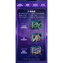KEEPPLEY 78037 VIÊN ĐẠN THỨ 5 CỦA VUA GLORY MECHA SUPER STAR EDITION ARMOR BẠC-TRẮNG ARIA bộ đồ chơi xếp lắp ráp ghép mô hình Movie & Game Phim Và Trò Chơi