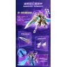KEEPPLEY 78037 VIÊN ĐẠN THỨ 5 CỦA VUA GLORY MECHA SUPER STAR EDITION ARMOR BẠC-TRẮNG ARIA bộ đồ chơi xếp lắp ráp ghép mô hình Movie & Game Phim Và Trò Chơi