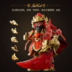 BLOKEES 85047 HEROES UNLIMITED GIỚI HẠN GIÁP SAINT GUAN YU WU VÀ THẦN GIÀU CÓ ĐỂ THU HÚT SỰ PHƯỚC LÀNH bộ đồ chơi xếp lắp ráp ghép mô hình Movie & Game Phim Và Trò Chơi