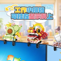 WOMA C1024 1024 8 MẶT DÂY CHUYỀN THEO DÕI bộ đồ chơi xếp lắp ráp ghép mô hình Gear Đồ Lắp Ghép 620 khối