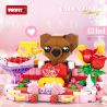 WOMA C1022 1022 CUỘC HẸN LÃNG MẠN 12 bộ đồ chơi xếp lắp ráp ghép mô hình Creator Sáng Tạo 416 khối