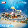 WOMA 8851 XE ĐƯỜNG HẦM ĐẠI DƯƠNG bộ đồ chơi xếp lắp ráp ghép mô hình City Thành Phố 773 khối