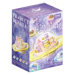 GEKKOSHA 802087 NGÔI SAO LÃNG MẠN RAIN STAR FINGINGERTIP RING HỘP 6 KIỂU bộ đồ chơi xếp lắp ráp ghép mô hình STARLIGHT WHISPERS