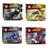 SY 184 SIÊU ANH HÙNG HÌNH 4 MÔ bộ đồ chơi xếp lắp ráp ghép mô hình Super Heroes Siêu Nhân Anh Hùng