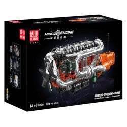 MouldKing 10200 Mould King 10200 TRUYỀN TẢI ĐỘNG CƠ XE SCANIA bộ đồ chơi xếp lắp ráp ghép mô hình Technic SCANIA TRUCK ENGINE TRANSMISSION Kỹ Thuật Công Nghệ Cao Mô Hình Phương Tiện 3236 khối