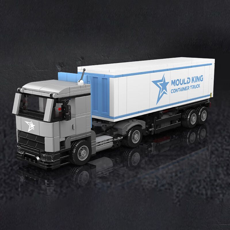 MouldKing 24070 Mould King 24070 XE TẢI CONTAINER bộ đồ chơi xếp lắp ráp ghép mô hình City CONTAINER TRUCK Thành Phố 548 khối