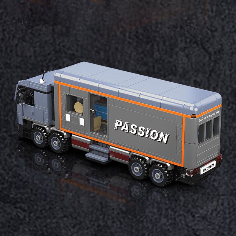 MouldKing 24071 Mould King 24071 XE TẢI NẶNG RV bộ đồ chơi xếp lắp ráp ghép mô hình City HEAVY DUTY MOTERHOME Thành Phố 615 khối