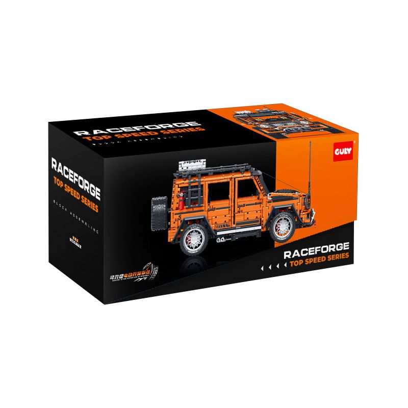 GULY 10642 MERCEDES-BENZ G63 1 8 tỷ lệ 1:8 bộ đồ chơi xếp lắp ráp ghép mô hình Technic Kỹ Thuật Công Nghệ Cao Mô Hình Phương Tiện 3914 khối