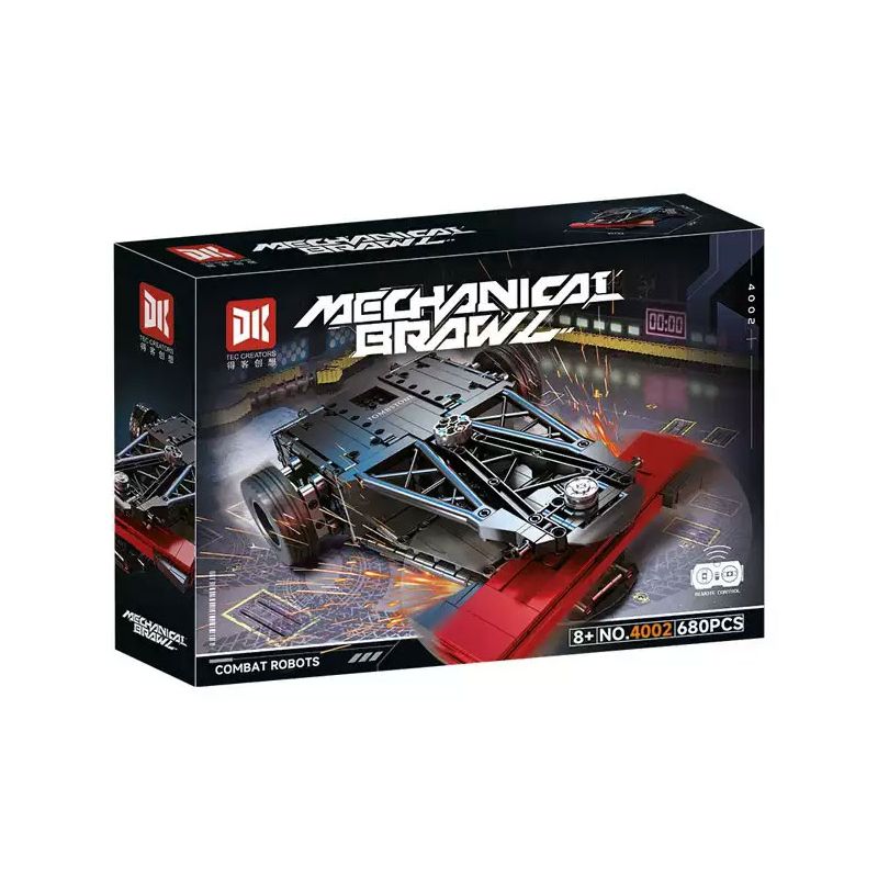 DK 4002 Mechanical Brawl:Combat Robots Xếp hình lắp ráp ghép mô hình Robot Wars: Tombstone Robot DK 4002 Mechanical Brawl:Combat Robots Xếp hình lắp ráp ghép mô hình Robot Wars: Tombstone Robot