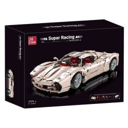 JIESTAR JJ9210 9210 PAGANI UTOPIA bộ đồ chơi xếp lắp ráp ghép mô hình Technic Kỹ Thuật Công Nghệ Cao Mô Hình Phương Tiện 3428 khối