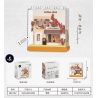 CHAOLE CHUANG 7367 CÓ MỘT CỬA HÀNG NHỎ QUÁN CÀ PHÊ bộ đồ chơi xếp lắp ráp ghép mô hình COFFEE SHOP 265 khối