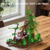 XBERT 66124 TYRANNOSAURUS REX JURASSIC SCENE bộ đồ chơi xếp lắp ráp ghép mô hình Jurassic World T-REX CHASE Thế Giới Khủng Long 1555 khối