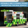 XBERT 66040 XE CỨU THƯƠNG VẬN CHUYỂN FORD bộ đồ chơi xếp lắp ráp ghép mô hình City AMBULANCE Thành Phố 561 khối