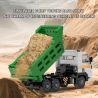 XBERT 66029 TAY XE TẢI bộ đồ chơi xếp lắp ráp ghép mô hình City HEAVY DUMP TRUCK Thành Phố 467 khối