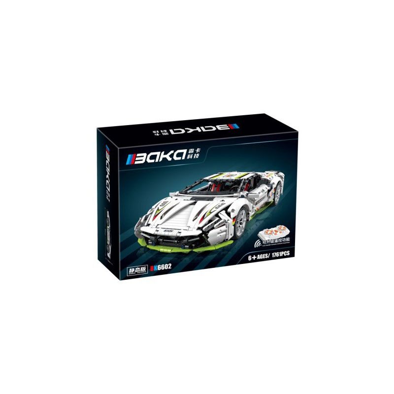 Baka Technology 6602 Xếp hình lắp ráp ghép mô hình R.C Technology Sports Car
