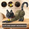 XBERT 66114 MÈO XIÊM bộ đồ chơi xếp lắp ráp ghép mô hình SIAMESE CAT 1117 khối