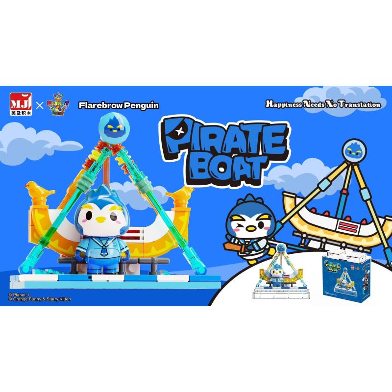 BEAUTY AND 13071 MODEL RABBIT 6 ORANGE bộ đồ chơi xếp lắp ráp ghép mô hình 601 khối