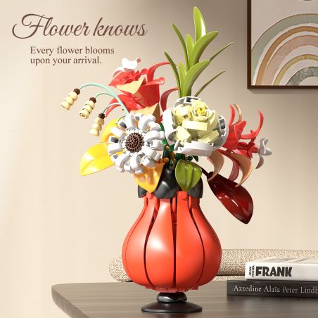 BEAUTY AND 13068 HOA bộ đồ chơi xếp lắp ráp ghép mô hình Creator Sáng Tạo