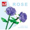 BEAUTY AND 13026 HOA HỒNG NGỌC TRAI bộ đồ chơi xếp lắp ráp ghép mô hình Creator Sáng Tạo 77 khối