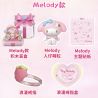 GEKKOSHA 803303 SANRIO FAMILY STAR WISH FINGER7 bộ đồ chơi xếp lắp ráp ghép mô hình SANRIO CHARACTERS STARWISH RING BOX