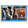 LUMIBRICKS FUNWHOLE F9080 9080 ỔN ĐỊNH bộ đồ chơi xếp lắp ráp ghép mô hình City HORSE STABLE Thành Phố 973 khối