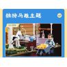 LUMIBRICKS FUNWHOLE F9080 9080 ỔN ĐỊNH bộ đồ chơi xếp lắp ráp ghép mô hình City HORSE STABLE Thành Phố 973 khối