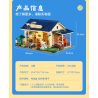 LUMIBRICKS FUNWHOLE F9080 9080 ỔN ĐỊNH bộ đồ chơi xếp lắp ráp ghép mô hình City HORSE STABLE Thành Phố 973 khối