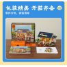LUMIBRICKS FUNWHOLE F9080 9080 ỔN ĐỊNH bộ đồ chơi xếp lắp ráp ghép mô hình City HORSE STABLE Thành Phố 973 khối