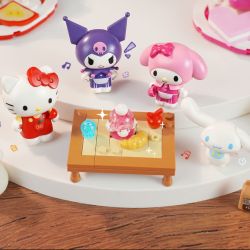KEEPPLEY K20882 20882 SET-ONE CỦA BỮA TIỆC THỰC PHẨM SANRIO bộ đồ chơi xếp lắp ráp ghép mô hình