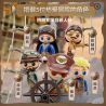 PANTASY 85021 TÀU VŨ TRỤ STEAMPUNK bộ đồ chơi xếp lắp ráp ghép mô hình STEAMPUNK AIRSHIP 2000 khối