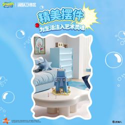 AREA-X AB0078 0078 SPONGEBOB OCTOPUS'S STONE HOUSE bộ đồ chơi xếp lắp ráp ghép mô hình Movie & Game Phim Và Trò Chơi