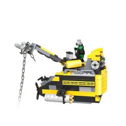 WOMA C9115 9115 Xếp hình kiểu  CREATOR 3 IN 1 Deep Sea Submarine Thám Hiểm Biến Sâu 538 khối